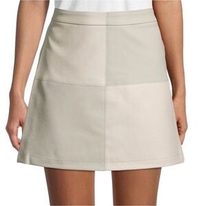BB Dakota patchwork perfect faux leather mini skirt size 0